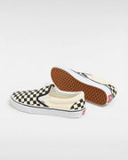 Womens Classic Slip On Shoes in Black & White