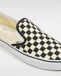 Womens Classic Slip On Shoes in Black & White