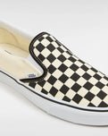 Womens Classic Slip On Shoes in Black & White