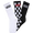 The Vans Boys Boys Classic Crew Socks (3 Pack) in Black & White