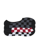 Classic No Show Socks (3 Pack) in White & Black