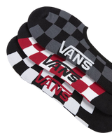 Classic No Show Socks (3 Pack) in White & Black