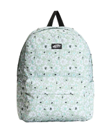 The Vans Girls Old Skool Backpack in Sageleaf Green