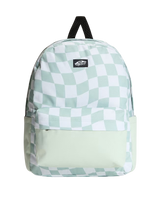 The Vans Girls Old Skool Backpack in Dusty Mint