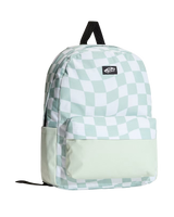 The Vans Girls Old Skool Backpack in Dusty Mint