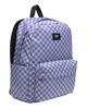 Old Skool Check Backpack in Purple Haze
