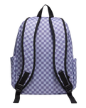 Old Skool Check Backpack in Purple Haze