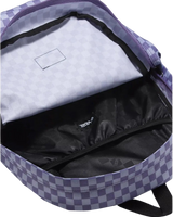Old Skool Check Backpack in Purple Haze