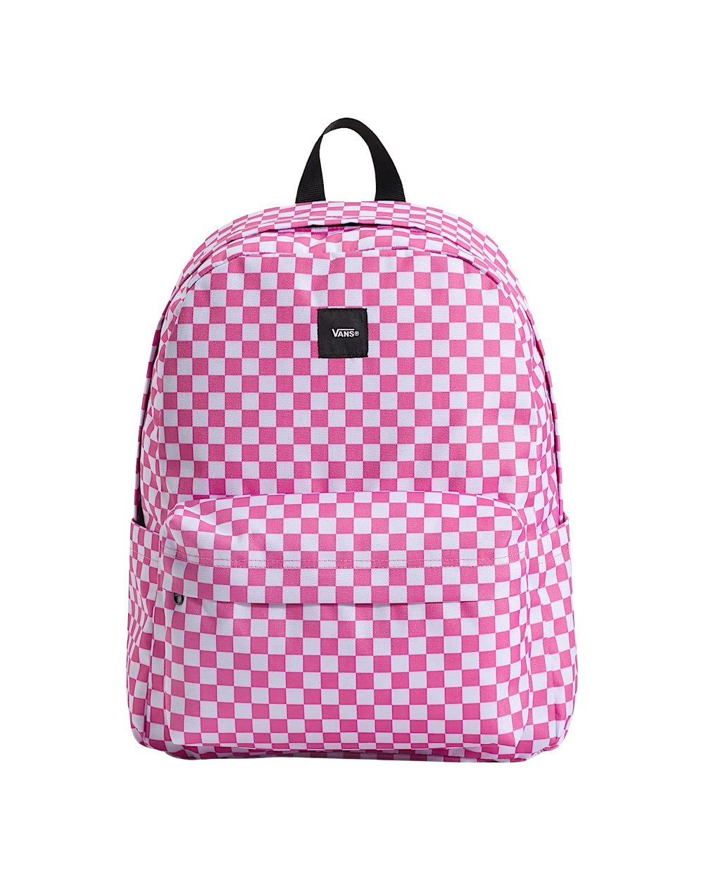 Old Skool Check Backpack in Pink Fizz