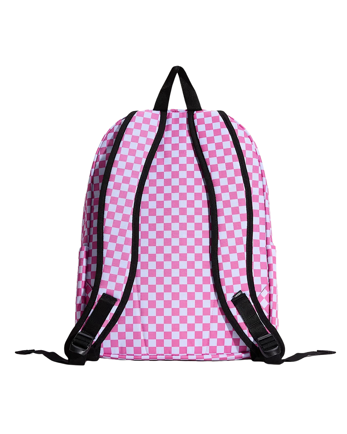 Old Skool Check Backpack in Pink Fizz