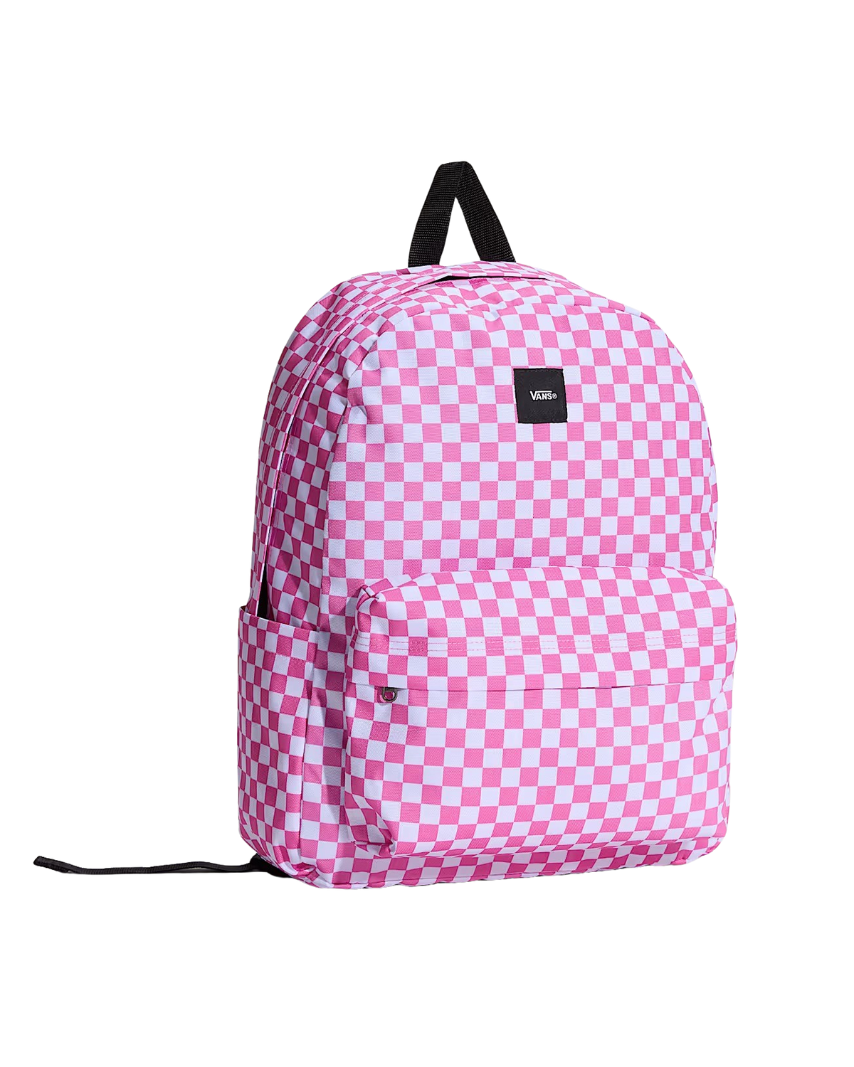 Old Skool Check Backpack in Pink Fizz