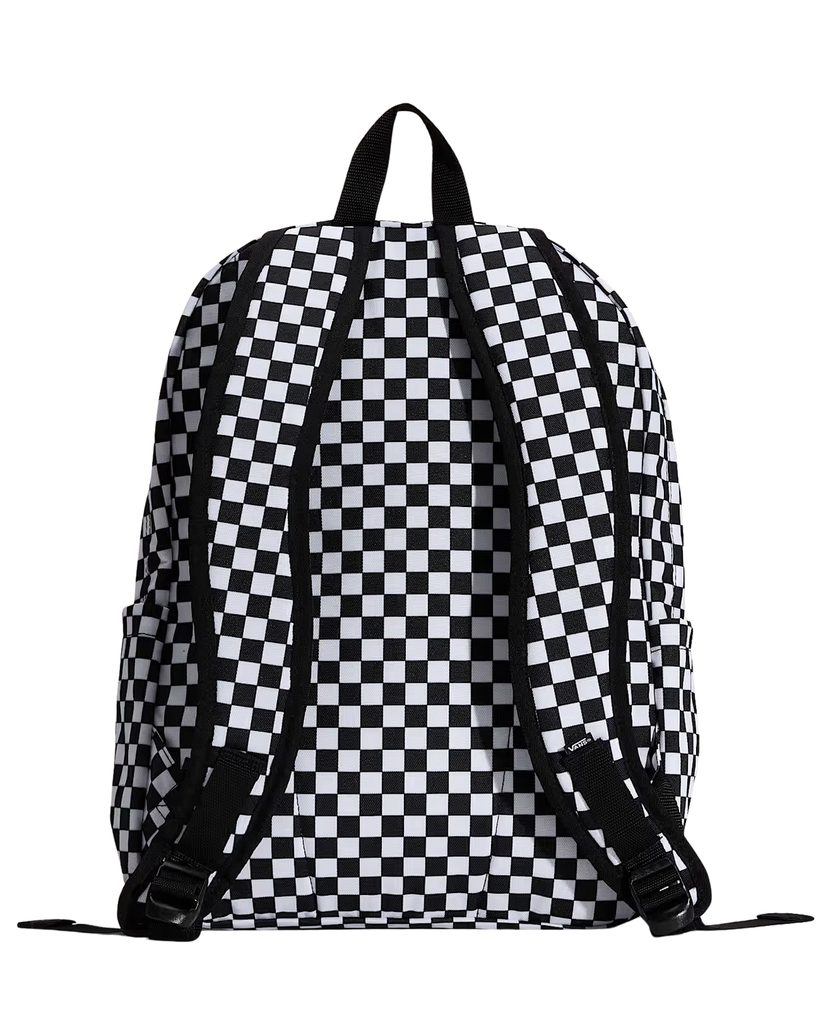 The Vans Old Skool Check Backpack in Black & White