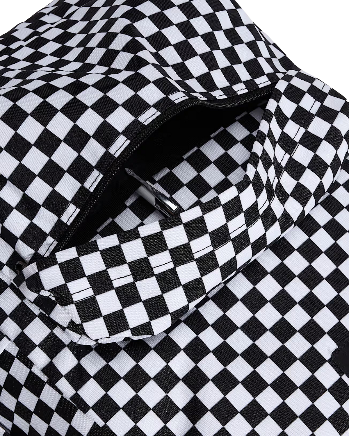 The Vans Old Skool Check Backpack in Black & White