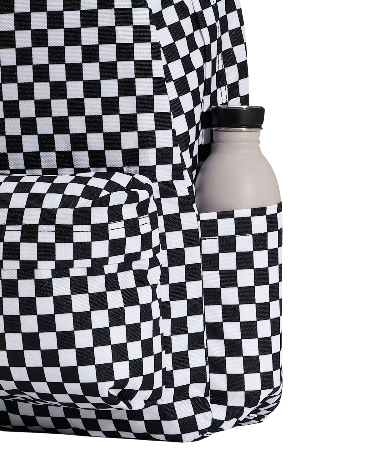 The Vans Old Skool Check Backpack in Black & White