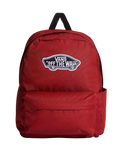 The Vans Old Skool Checkerboard Backpack in Poppy Ember
