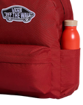 The Vans Old Skool Checkerboard Backpack in Poppy Ember