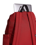 The Vans Old Skool Checkerboard Backpack in Poppy Ember