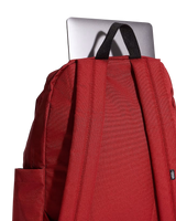 The Vans Old Skool Checkerboard Backpack in Poppy Ember