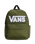The Vans Old Skool Drop V Backpack in Green Balsam