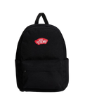 The Vans Old Skool Grom Backpack in Black & Chili Pepper