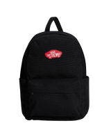The Vans Old Skool Grom Backpack in Black & Chili Pepper