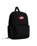 The Vans Old Skool Grom Backpack in Black & Chili Pepper