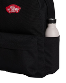 The Vans Old Skool Grom Backpack in Black & Chili Pepper