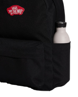 The Vans Old Skool Grom Backpack in Black & Chili Pepper