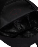 The Vans Old Skool Grom Backpack in Black & Chili Pepper