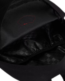 The Vans Old Skool Grom Backpack in Black & Chili Pepper