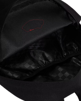 The Vans Old Skool Grom Backpack in Black & Chili Pepper