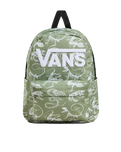 Old Skool Grom Backpack in Loden Green & White