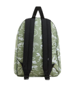 Old Skool Grom Backpack in Loden Green & White