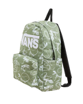 Old Skool Grom Backpack in Loden Green & White