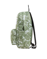 Old Skool Grom Backpack in Loden Green & White