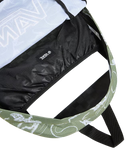 Old Skool Grom Backpack in Loden Green & White