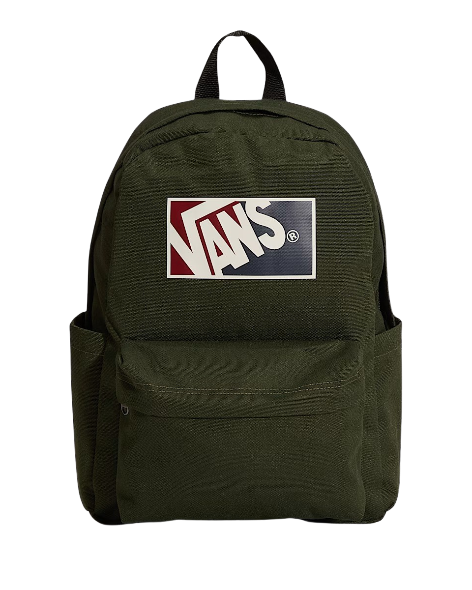 The Vans Old Skool Grom Backpack in Dried Kelp