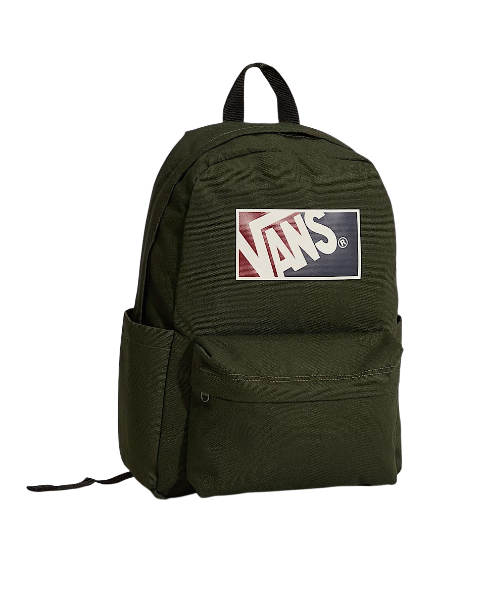 The Vans Old Skool Grom Backpack in Dried Kelp