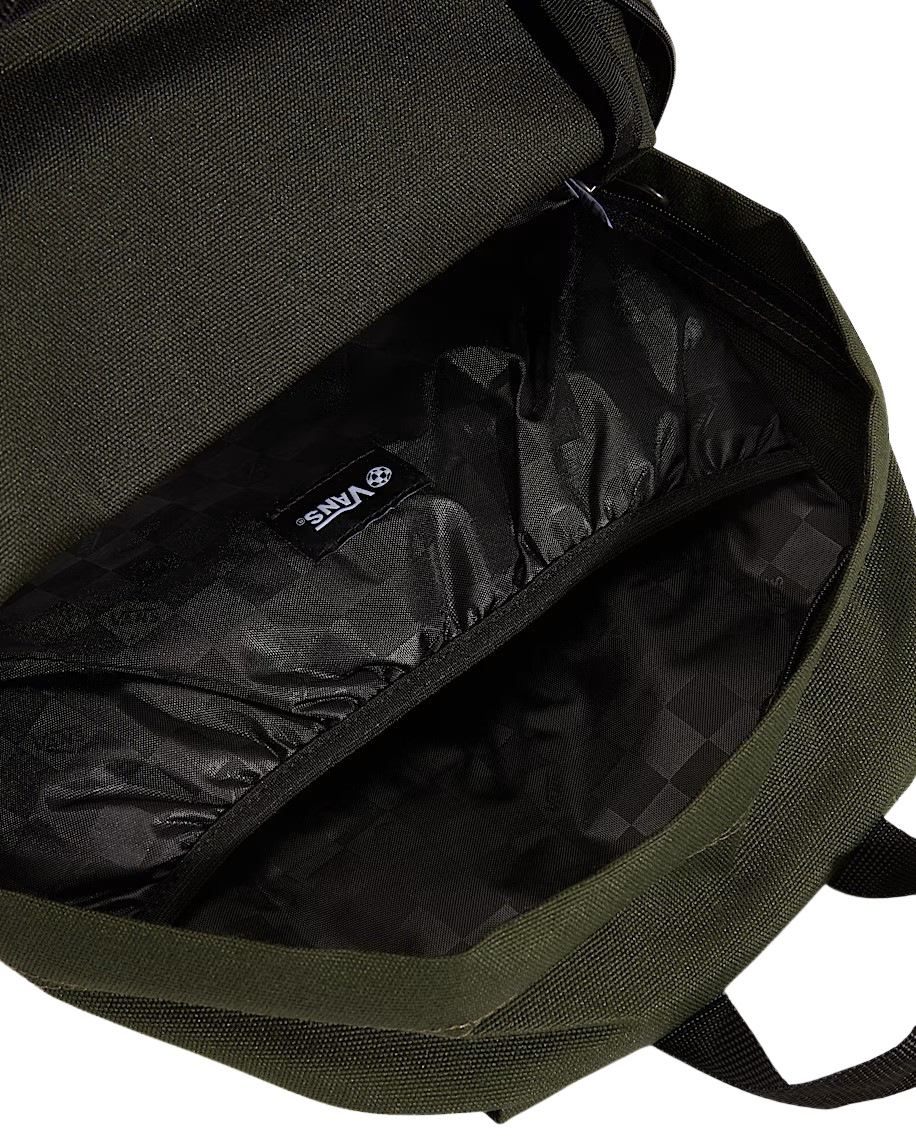 The Vans Old Skool Grom Backpack in Dried Kelp