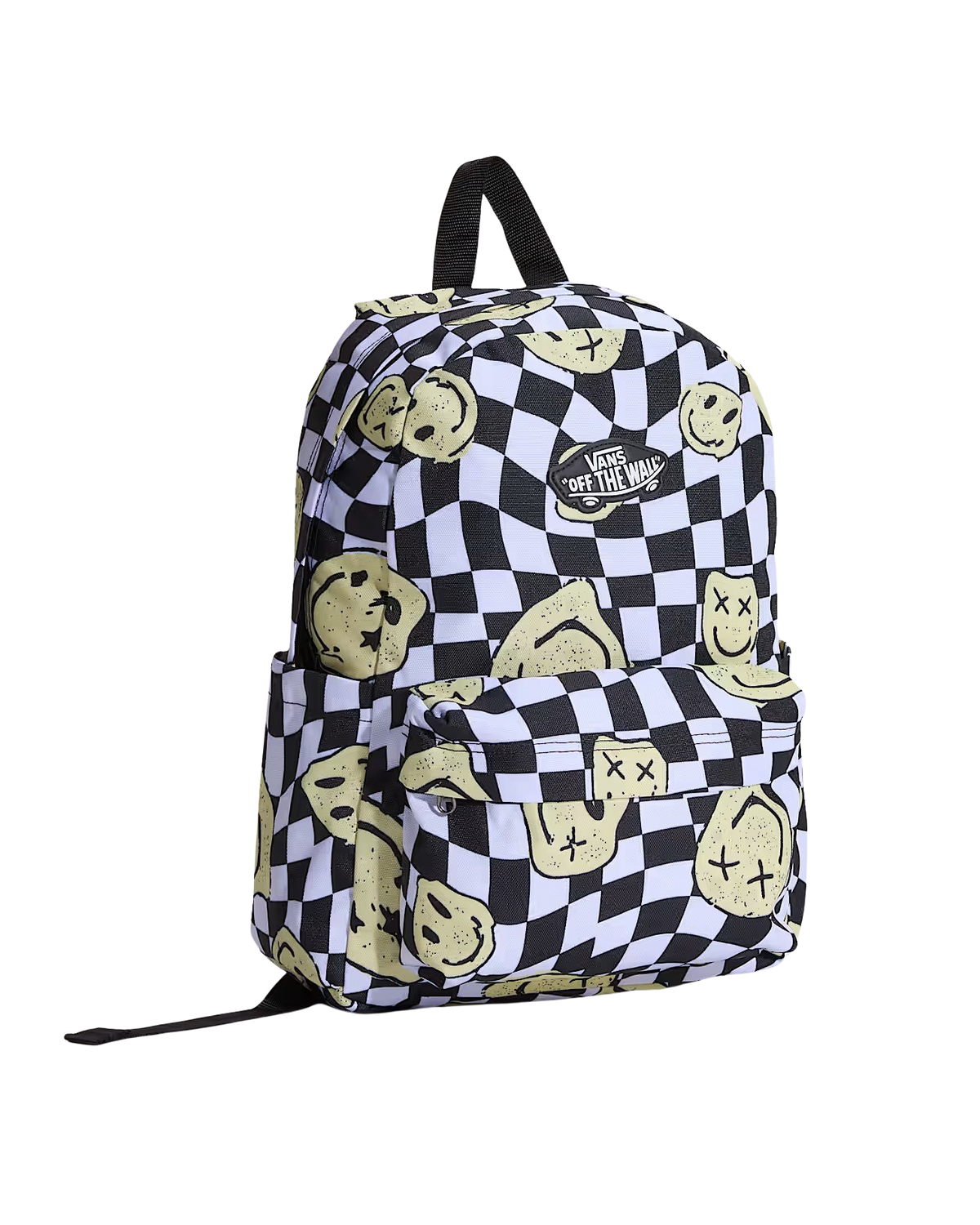 Old Skool Backpack in White & Black