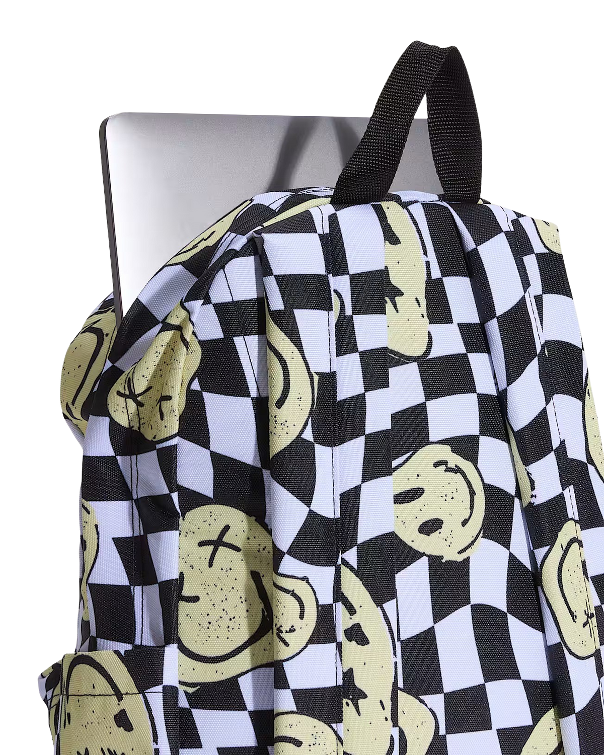 Old Skool Backpack in White & Black