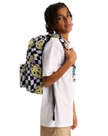 Old Skool Backpack in White & Black