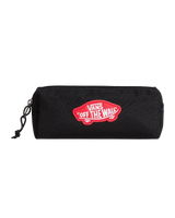 The Vans Boys Old Skool Pencil Case in Black & Chili Pepper