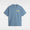 The Vans Mens Posted T-Shirt in Bluestone