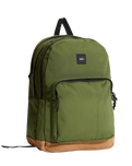 The Vans Old Skool Trek Backpack in Green Balsam