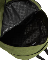 The Vans Old Skool Trek Backpack in Green Balsam