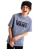 Boys Classic T-Shirt in Glacial Slate