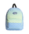 The Vans Old Skool Grom Check Backpack in True Navy