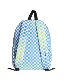 The Vans Old Skool Grom Check Backpack in True Navy