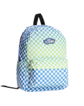 The Vans Old Skool Grom Check Backpack in True Navy